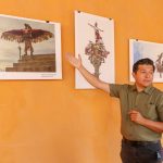 Exposición del fotoperiodista Andrés Lobato documenta la ceremonia de los voladores